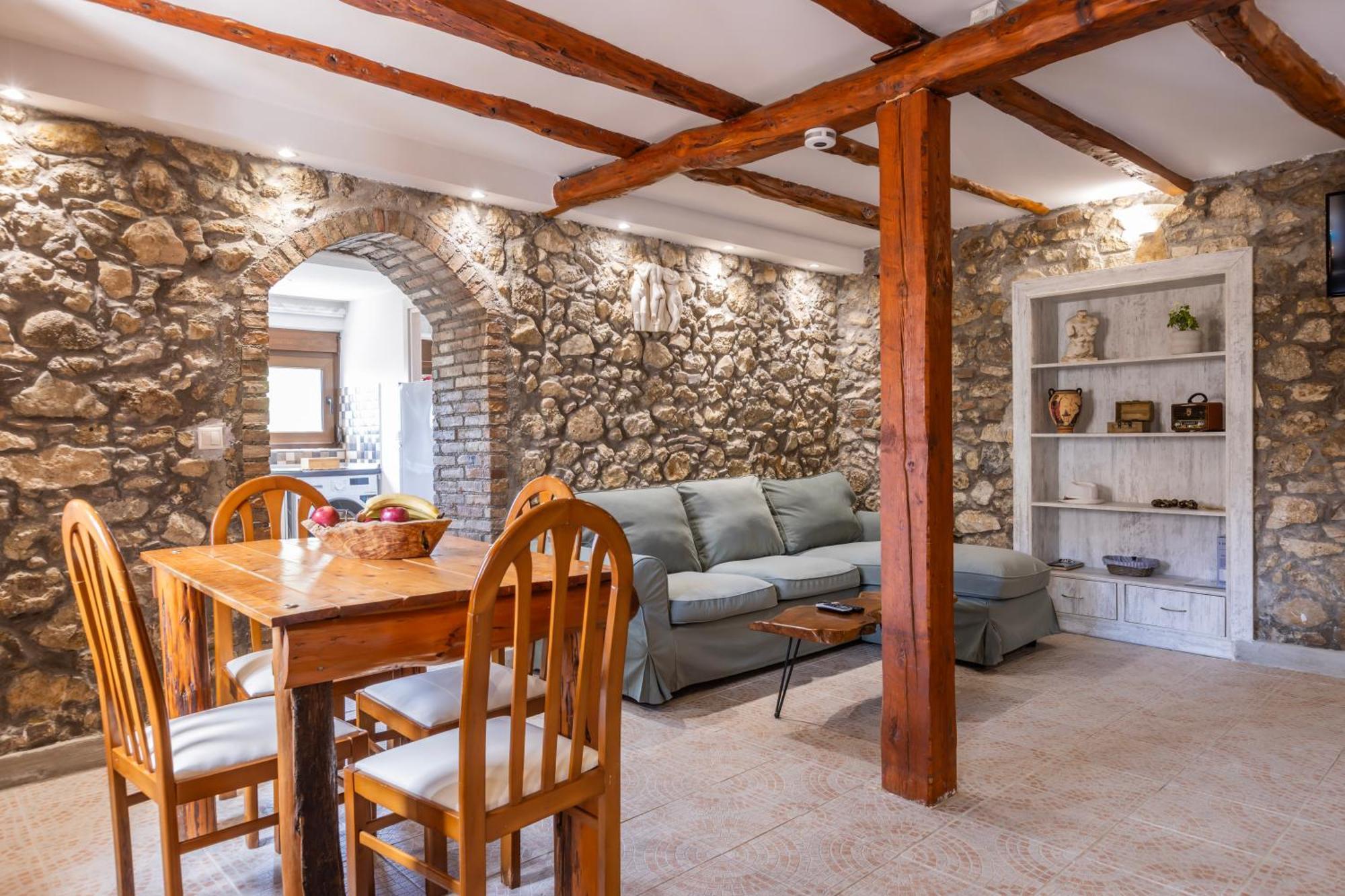 The Stone Suite Moraḯtika Esterno foto